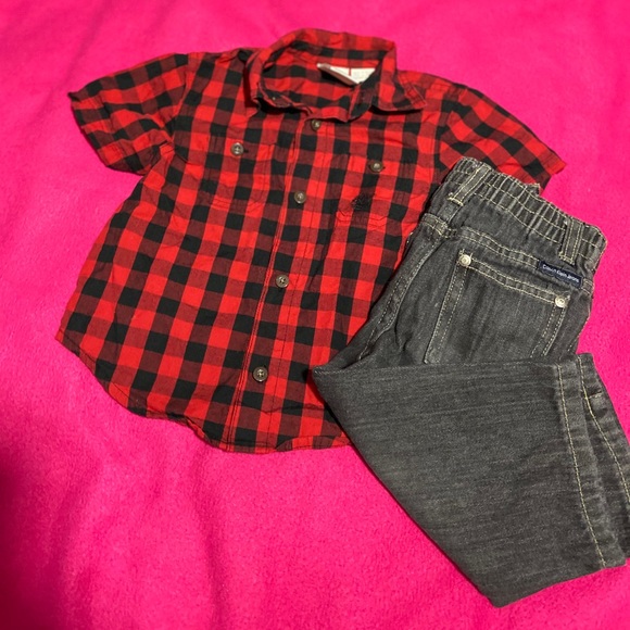 Timberland Other - Baby boy matching 18m outfit
